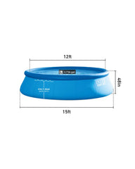 Easy Set® 15' x 48" Inflatable Pool with Filter Pump