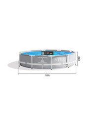 Prism Frame™ 10' x 30" Above Ground Pool with Filter Pump