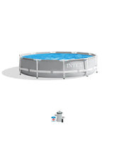 Prism Frame™ 10' x 30" Above Ground Pool with Filter Pump