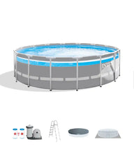 Clearview Prism Frame 16' x 48" Above Ground Pool Set