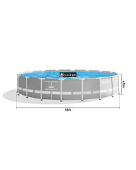 Prism Frame™ 18' x 48" Above Ground Pool Set