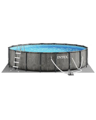 Greywood Prism Frame™ 18' x 48" Above Ground Pool Set