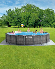 Greywood Prism Frame™ 18' x 48" Above Ground Pool Set