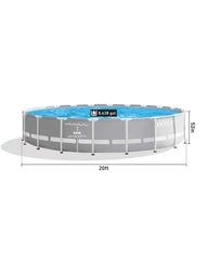 Prism Frame™ 20' x 52" Above Ground Pool Set