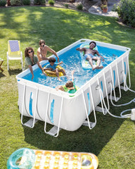 Clearview Prism Frame 13ft X 6.5ft x 48in Above Ground Pool Set
