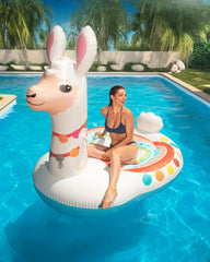 Mega Llama Inflatable Pool Island Float