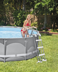 Deluxe Pool Ladder with Removable Steps for 42in & 36in Depth Pools