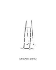Deluxe Pool Ladder with Removable Steps for 48in Depth Pools