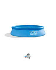 Easy Set® 8' x 24" Inflatable Pool with Filter Pump