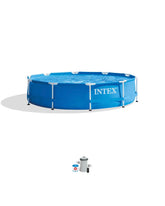 Metal Frame 10' x 30" Above Ground Pool with Filter Pump