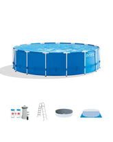 Metal Frame 15' x 48" Above Ground Pool with Filter Pump