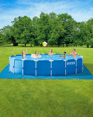 Metal Frame 18' x 48'' Above Ground Pool with Filter Pump