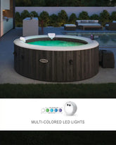 PureSpa Multi-Colored Battery Operated LED Light for Bubble Massage Hot Tubs
