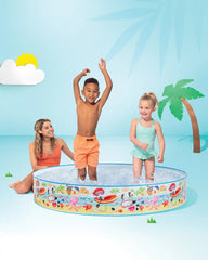Snapset® Fun at the Beach Kiddie Pool - 5' x 10"