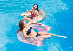 Glitter Sit 'N Floats Inflatable Pool Floats - Assortment