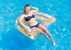 Glitter Sit 'N Floats Inflatable Pool Floats - Assortment
