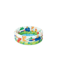 Dino Buddies 3-Ring Inflatable Kiddie Pool