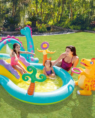 Dinoland Inflatable Play Center with Slide