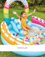 Candy Fun Inflatable Play Center with Slide