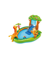 Jungle Inflatable Play Center with Slide