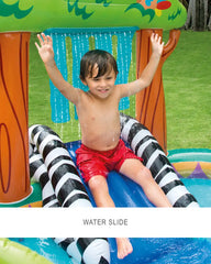 Jungle Inflatable Play Center with Slide