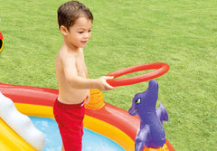 Happy Dino Inflatable Play Center with Slide