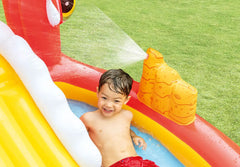 Happy Dino Inflatable Play Center with Slide