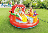 Happy Dino Inflatable Play Center with Slide