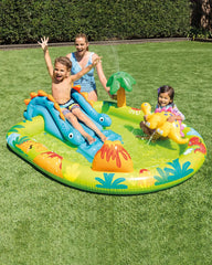 Little Dino Inflatable Play Center with Slide