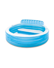 Swim Center® Round Inflatable Family Lounge Pool