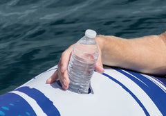 Blue Tropic Inflatable Lake Island Float