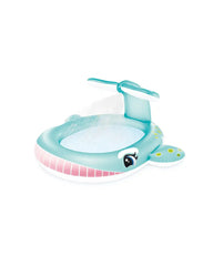 Whale Inflatable Spray Kiddie Pool