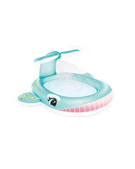 Whale Inflatable Spray Kiddie Pool