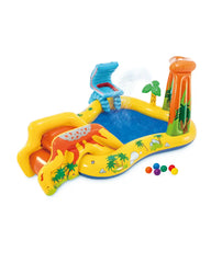 Dinosaur Inflatable Play Center with Slide