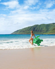Lil' Sea Turtle Ride-On Inflatable Pool Float