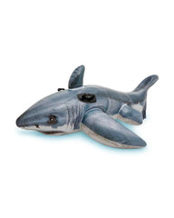 Great White Shark Ride-On Inflatable Pool Float