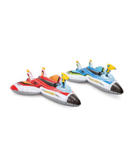 Plane Ride-On Inflatable Pool Floats with Water Guns - Assortment