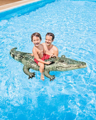 Realistic Gator Ride-On Inflatable Pool Float