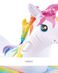 Magical Unicorn Ride-On Inflatable Pool Float