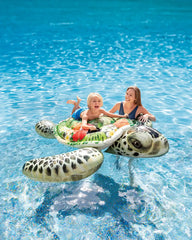 Realistic Sea Turtle Ride-On Inflatable Pool Float