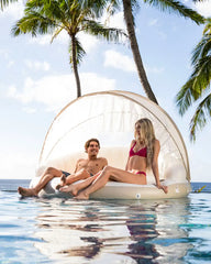 Canopy Inflatable Pool Island Float