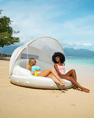 Canopy Inflatable Pool Island Float