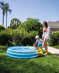 Blue Bliss Splash Kiddie Pool