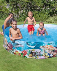 Snapset® Deep Blue Sea Pool - 8' x 18"