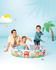 Snapset® Animal Adventure Kiddie Pool - 4' x 10"