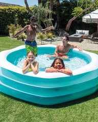 Swim Center Inflatable Octagonal Family Pool