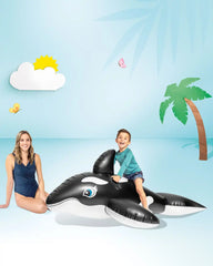 Orca Whale Ride-On Inflatable Pool Float