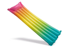 Rainbow Ombre Inflatable Floating Mat