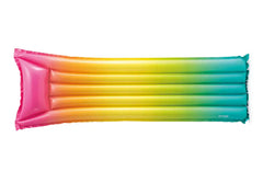 Rainbow Ombre Inflatable Floating Mat
