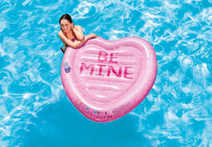 Candy Heart Inflatable Pool Island Float
